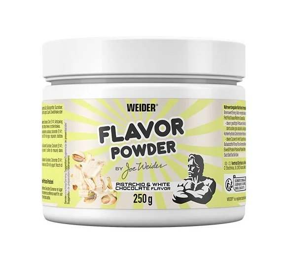 Weider Flavor Powder, Pistachio & White Chocolate - 250 grams