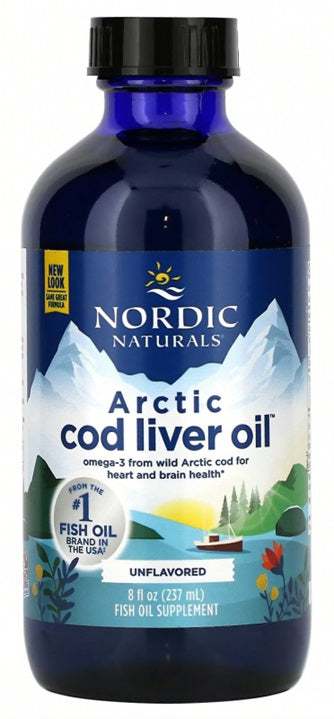 Nordic Naturals Arctic Cod Liver Oil, Unflavored - 237 ml.