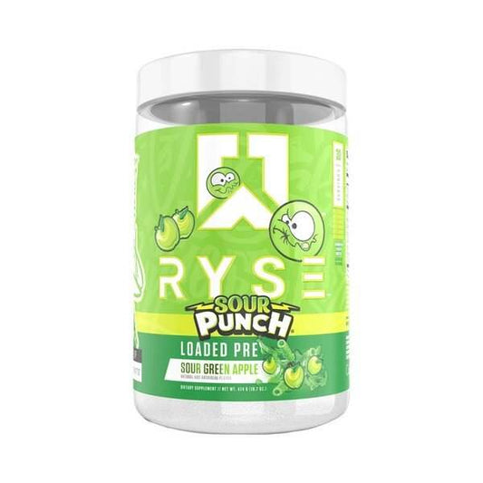 RYSE Loaded Pre, Sour Green Apple - 474 grams