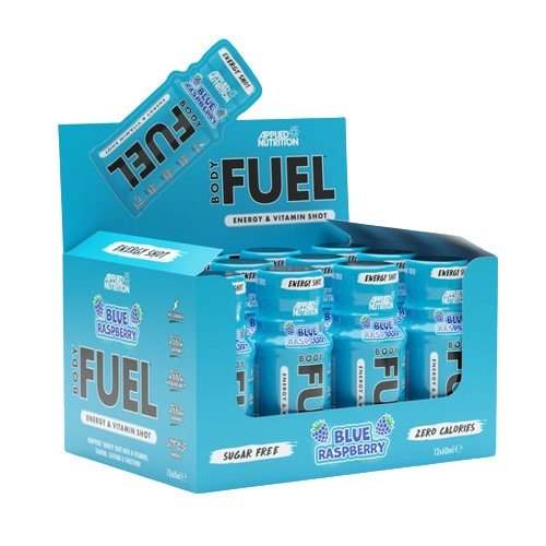 Applied Nutrition Bodyfuel Energy Shots, Blue Raspberry - 12 x 60 ml.