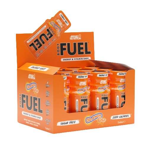 Applied Nutrition Bodyfuel Energy Shots, Orange - 12 x 60 ml.