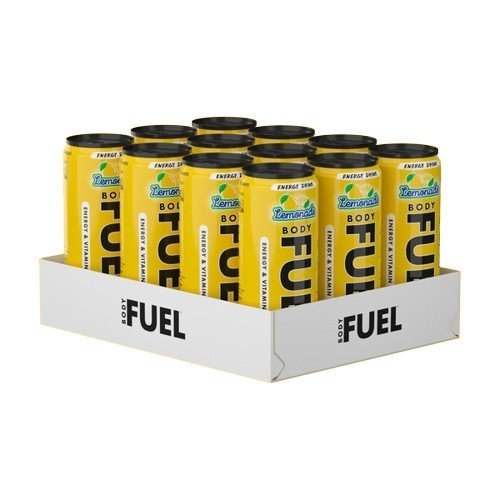 Applied Nutrition Bodyfuel Energy Cans, Lemonade - 12 x 330 ml.