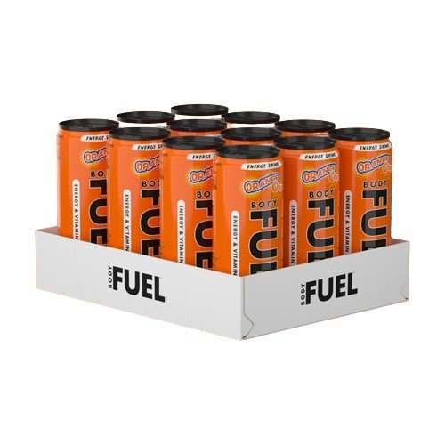 Applied Nutrition Bodyfuel Energy Cans, Orange - 12 x 330 ml.