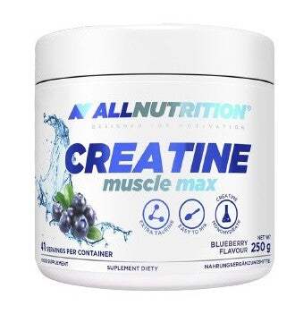 Allnutrition Creatine Muscle Max, Blueberry - 250 grams