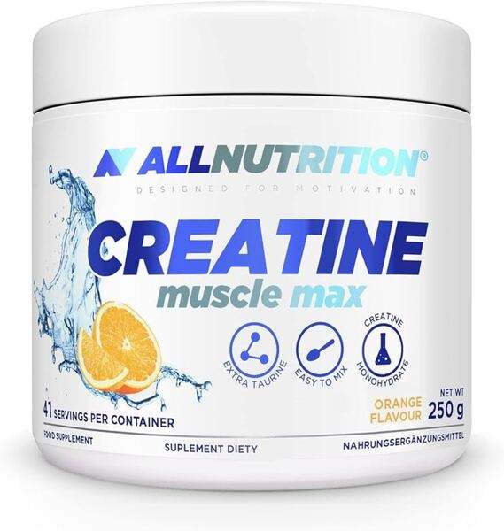 Allnutrition Creatine Muscle Max, Orange - 250 grams