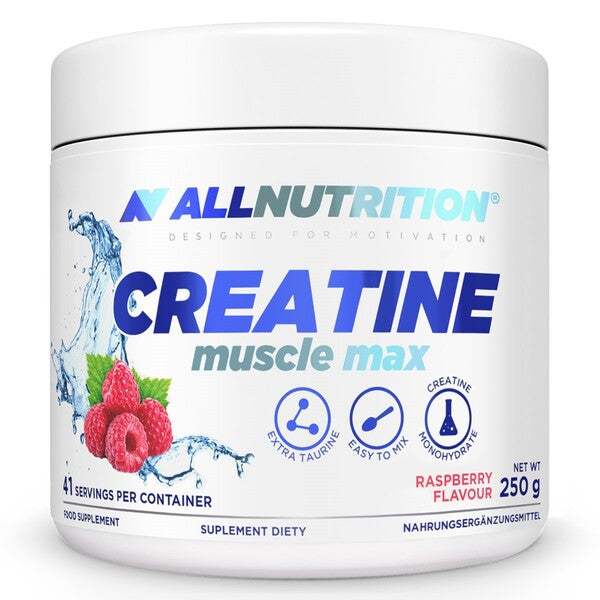 Allnutrition Creatine Muscle Max, Raspberry - 250 grams