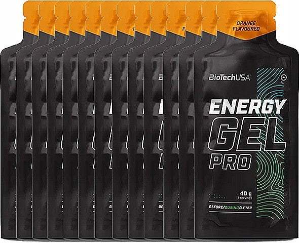 BioTechUSA Energy Gel Pro, Orange - 12 x 40g