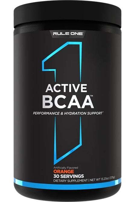 Rule One Active BCAA, Orange - 375 grams