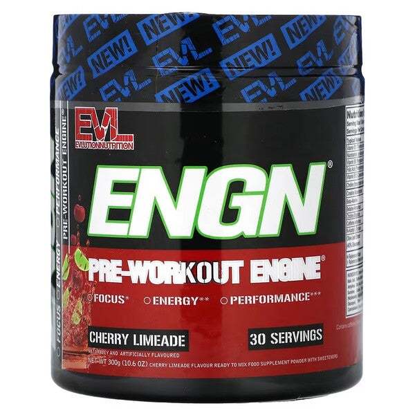 EVLution Nutrition ENGN, Cherry Limeade - 300 grams