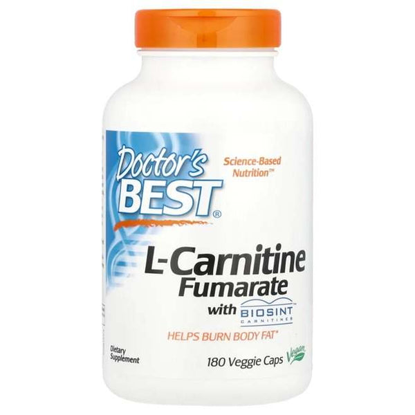 Doctor's Best L-Carnitine Fumarate with Biosint Carnitines - 180 vcaps