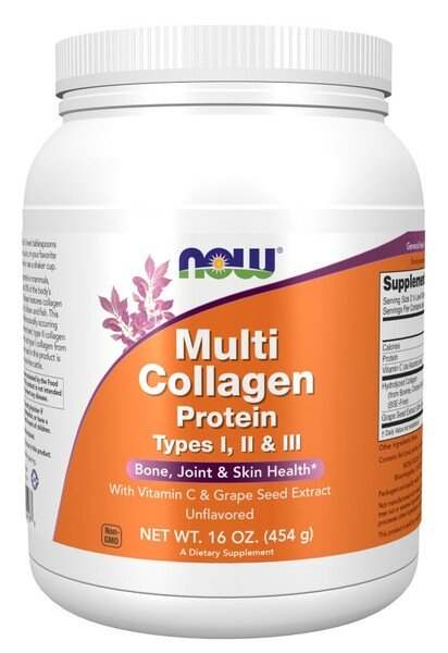 NOW Foods Multi Collagen Protein - 454 grams