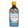 Carlson Labs Wild Norwegian The Very Finest Cod Oil, Lemon - 200 ml.