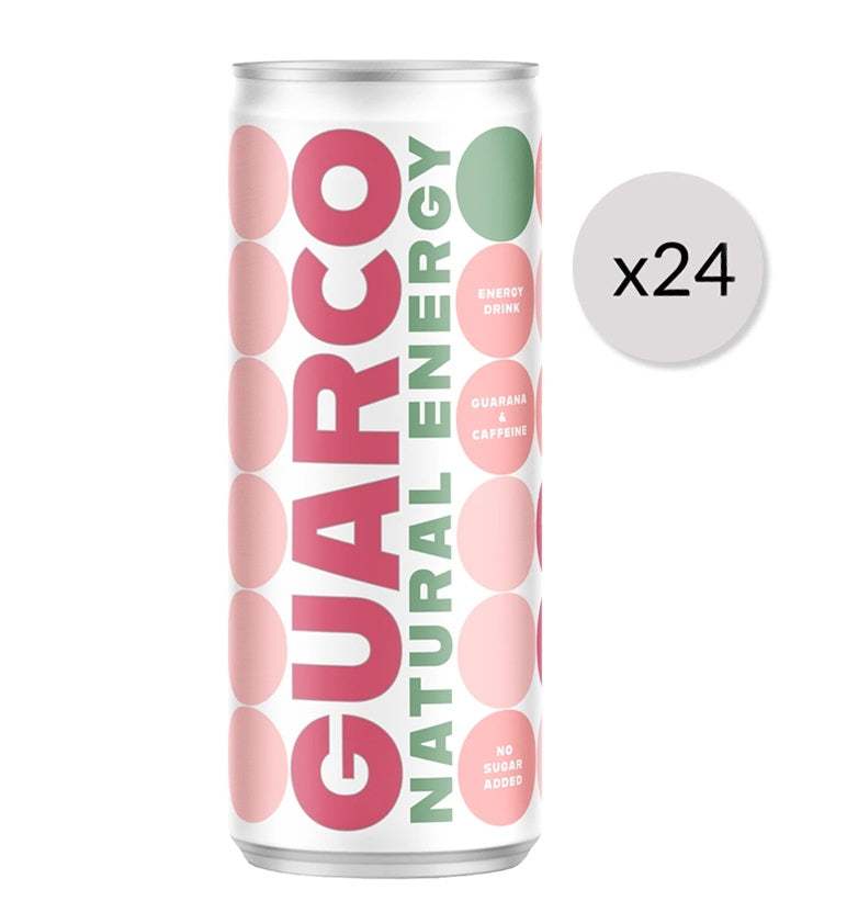 Levann Guarco Energy Drink, Apple & Cherry - 24 x 250 ml.