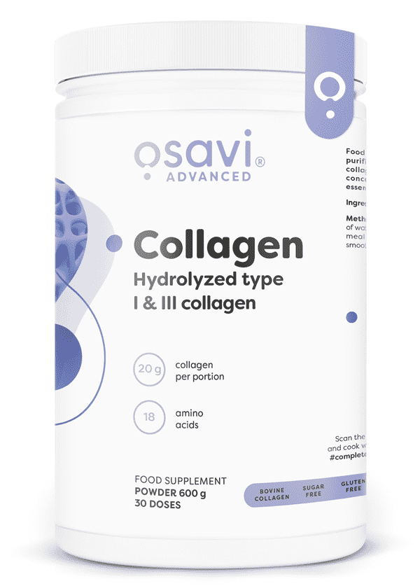 Osavi Collagen Peptides - Hydrolyzed Type 1 & 3 - 600 grams