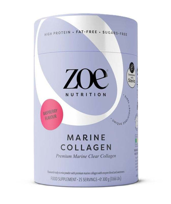 ZOE Nutrition Marine Collagen, Raspberry - 300 grams