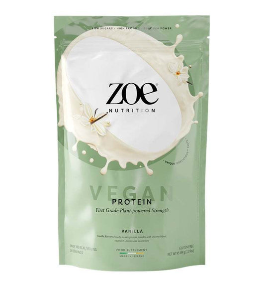 ZOE Nutrition Vegan Protein, Vanilla Madagascar - 454 grams