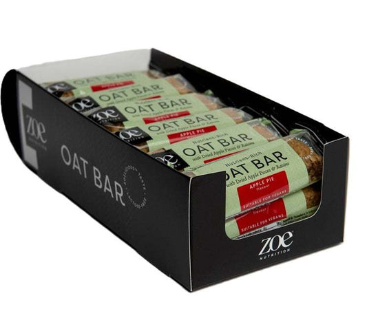 ZOE Nutrition Oat Bar, Apple Pie - 18 x 65g