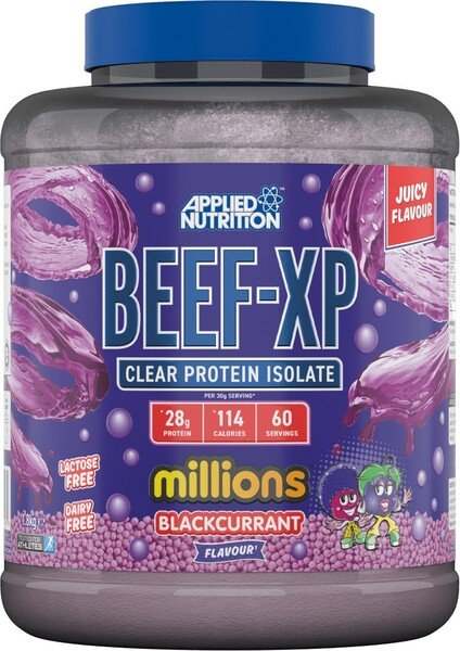 Applied Nutrition Beef-XP, Millions Blackcurrant - 1800 grams