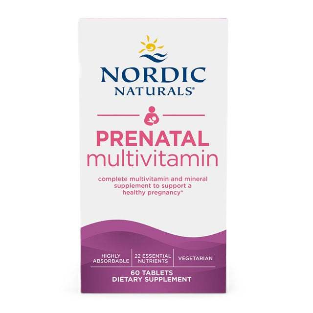 Nordic Naturals Prenatal Multivitamin - 60 tablets