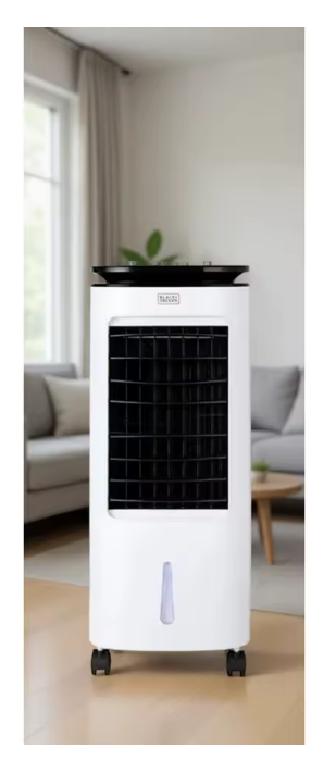 Portable Evaporative Air Cooler – Black & White