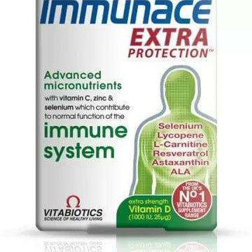 Immunace Extra Protection Tablets Pack of 30 - welzo