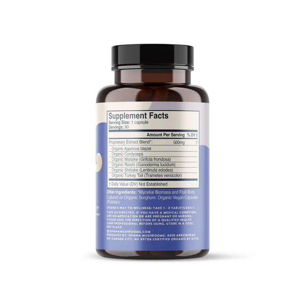 Asistencia inmune (fórmula de cuidado crítico) 600 mg, 90 cápsulas - Aloha