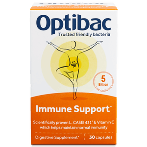 Immune Support Probiotics, 30 capsules - OptiBac - welzo