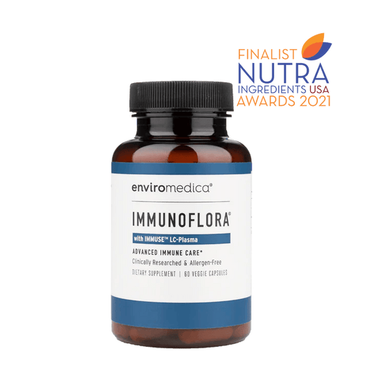 Immunoflora with LC-Plasma - 60 Veg Capsules - Enviromedica - welzo