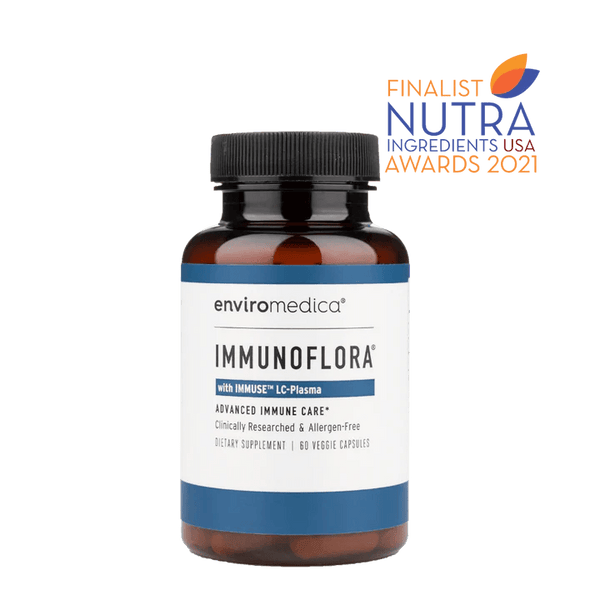 Immunoflora with LC-Plasma - 60 Veg Capsules - Enviromedica - welzo