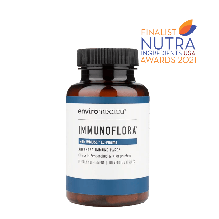 Immunoflora with LC-Plasma - 60 Veg Capsules - Enviromedica - welzo