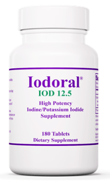 Iodoral iod 12,5 mg (iodure de potassium) 180 comprimés - Optimox - welzo