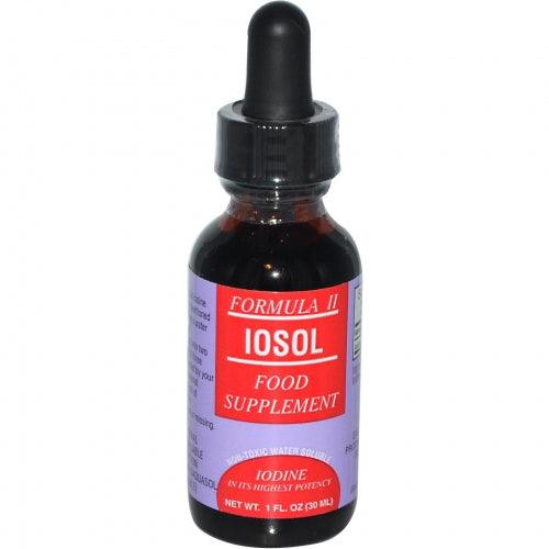 Iosol Formula II (liquid Iodine) - 1oz (30 ml) - TPCS - welzo
