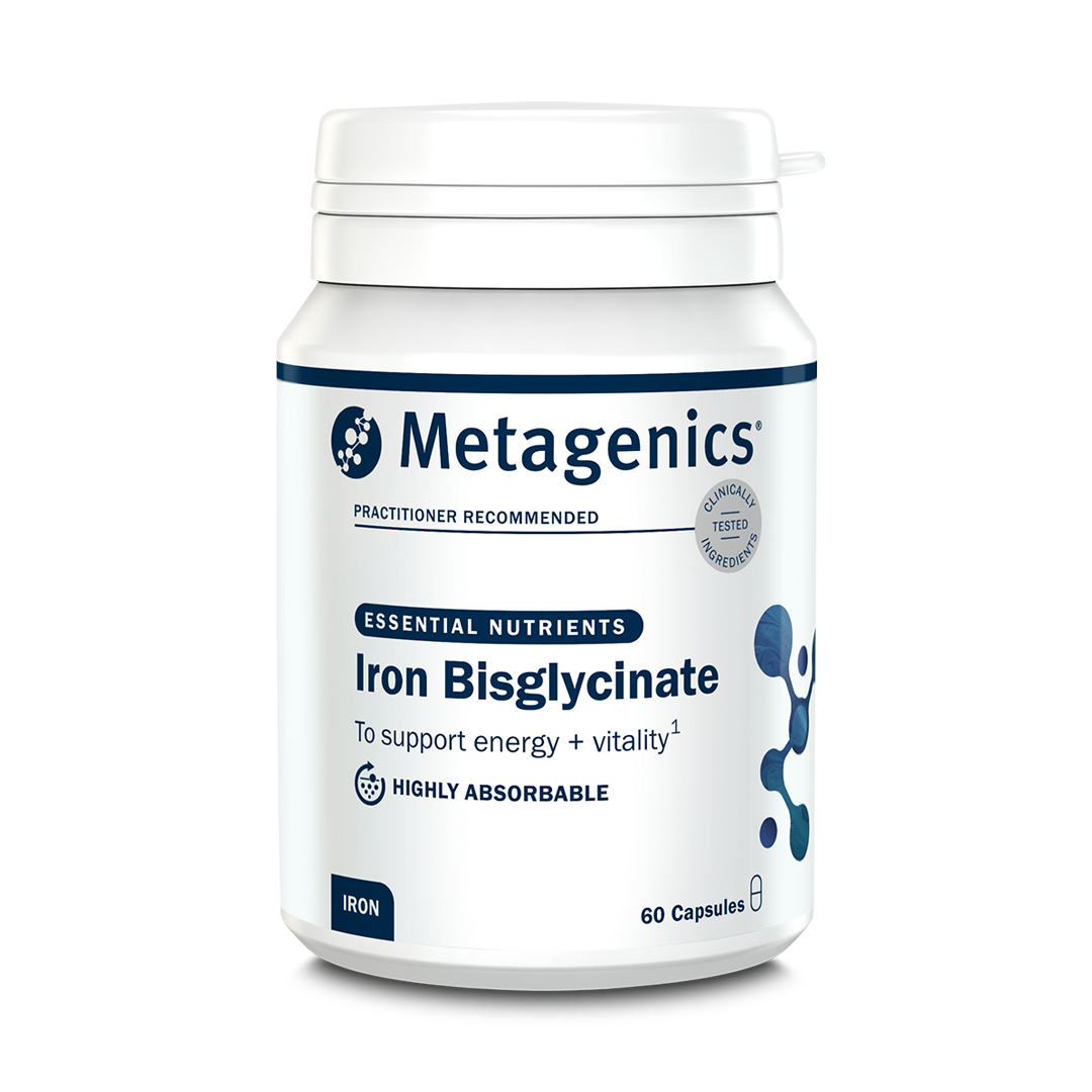 Ferrodyn Iron, Folate & B6, 60 Capsules - Metagenics