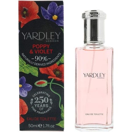 Yardley London Poppy and Violet Eau de Toilette 50ml