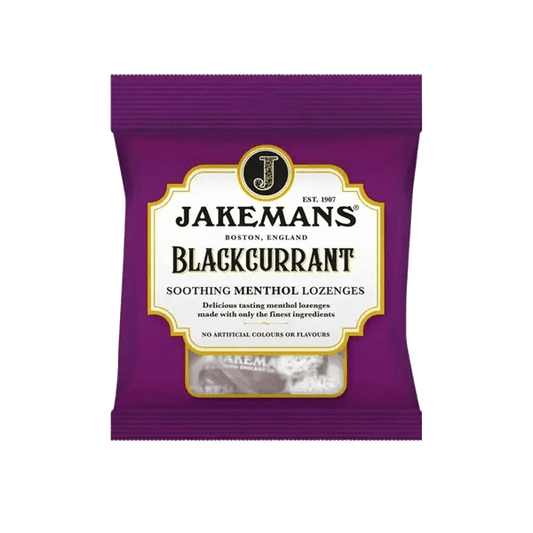 Jakemans Cough Sweets Blackcurrant Menthol 73g - welzo