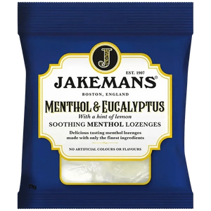 Jakemans Cough Sweets Menthol & Eucalyptus 73g - welzo