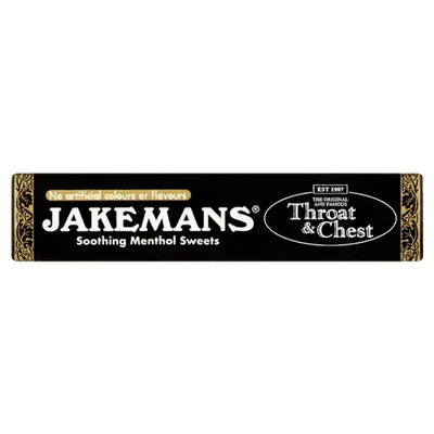 Jakemans Cough Sweets Throat & Chest Menthol - welzo