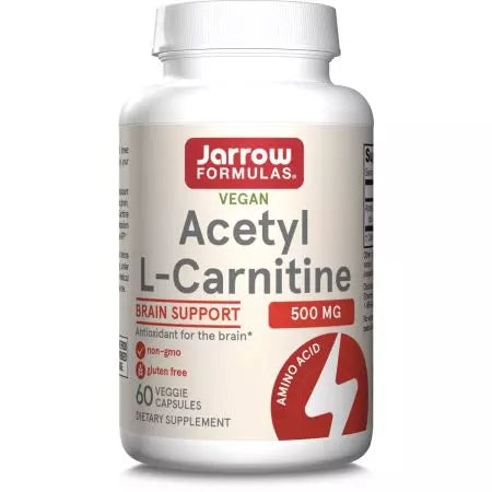 Jarrow képletek acetil -lcarnitine 500 mg 60 zöldségkapszulák