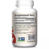 Jarrow Fórmulas acetil L-carnitina 500mg