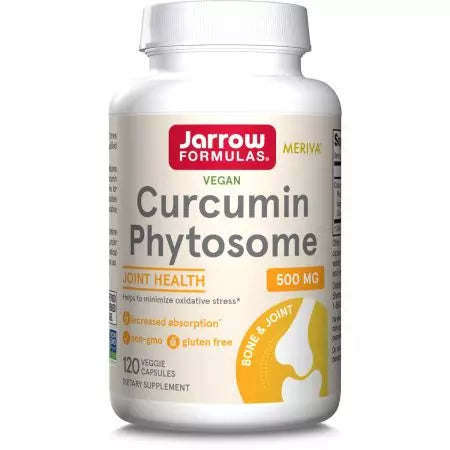 „Jarrow“ formulės kurkumino fitosoma 500 mg 120 veganiškų kapsulės