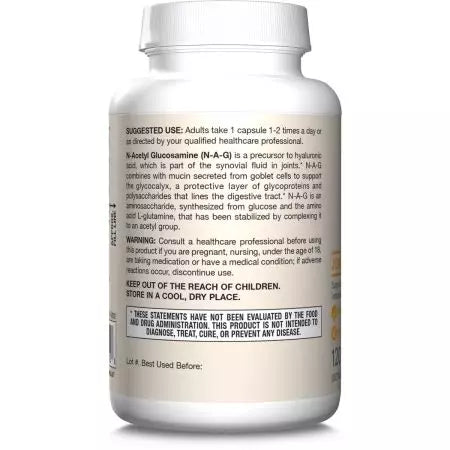 Jarrow Formulas NAG 700 mg 120 Veggie Capsules