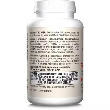 Jarrow Formules nicotinamide mononucléotide (NMN) 125 mg 60 comprimés