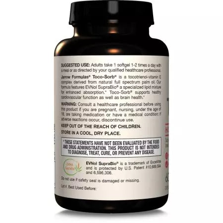 Jarrow Formule Tocosorb 60 SoftGels