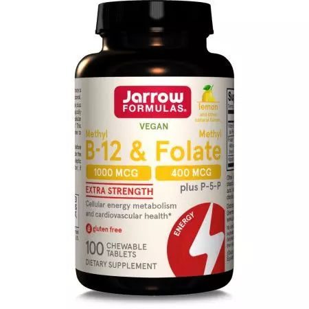 Formule jarrow metil folato 1.000 mcg 100 capsule vegetariane