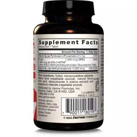 Jarrow -Formeln Vitamin Methyl B12 und Methylfolat