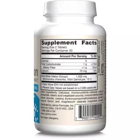 Jarrow Formulas Wild Bitter Melon Extract 60 Tablets