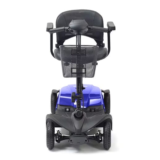 Lichtgewicht vouwmobiliteit Scooter voor reizen - compact en draagbaar ontwerp in blauw (Etravel Model)