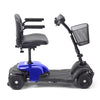 Lichtgewicht vouwmobiliteit Scooter voor reizen - compact en draagbaar ontwerp in blauw (Etravel Model)
