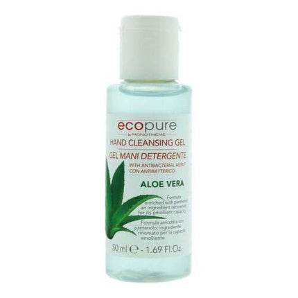 Monotheme Ecopure Aloe Vera Hand Cleansing Gel 50ml - New - Free P&P - UK