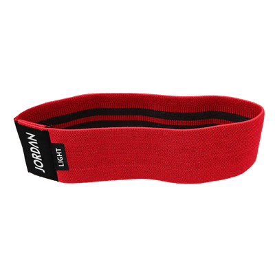 JORDAN Fabric Resistance Band - Light - Red - Welzo